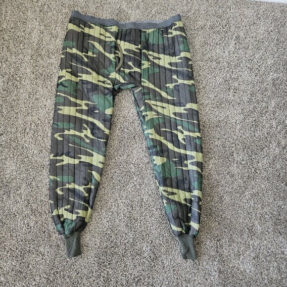 sports afield Other - Menx Sports Afield XL CAMO pant base layer hunting hiking outdoors quilted READ
